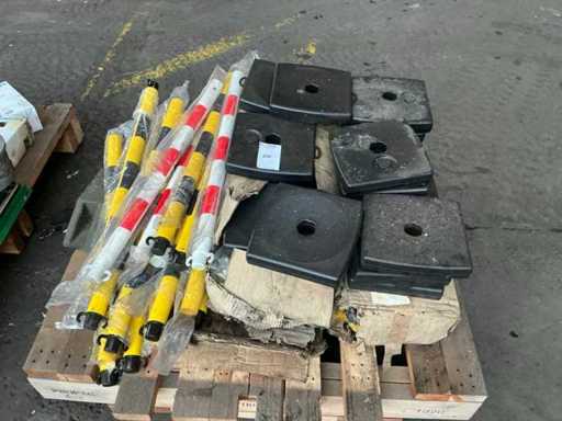 Batch of barrier posts