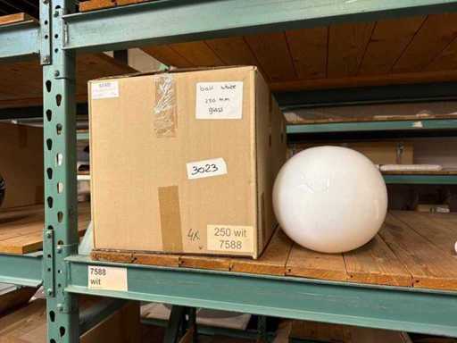 Boules de verre Ilfari Design – pièces de lampe miroir 250mm (4x)