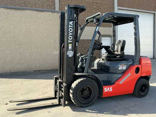 2016 Toyota 06-8FD25F Vorkheftruck