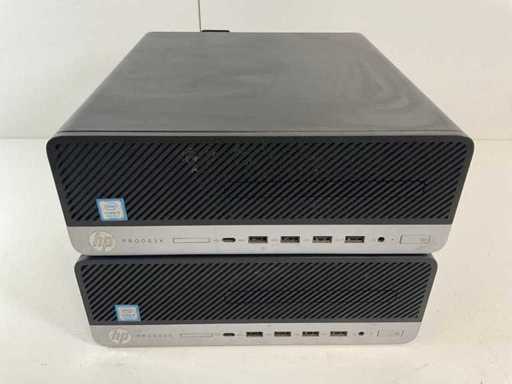 HP ProDesk 600 G4 SFF, Core(TM) i5 generația a 8-a, 4 GB RAM, 256 GB SSD desktopuri (2x)