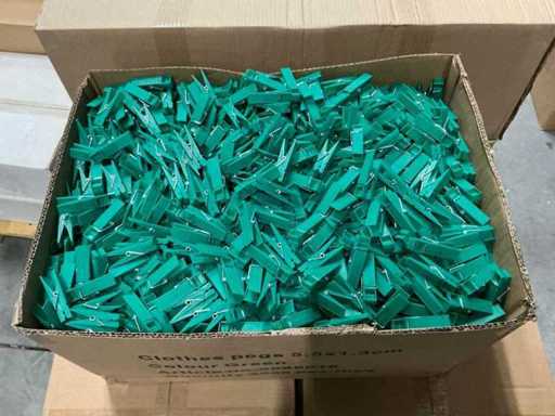 Lot Lingepins 5,5x1,3cm vert (12500x)