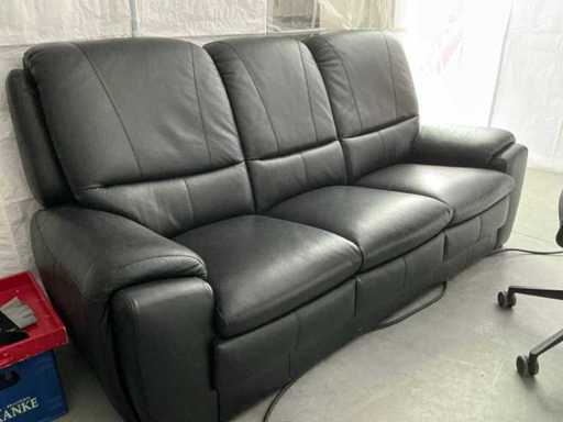 3-zit Lederen Bankstel