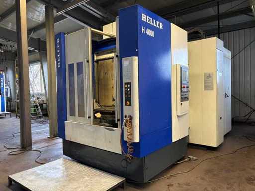 2010 HELLER H4000 Horizontales CNC-Bearbeitungszentrum
