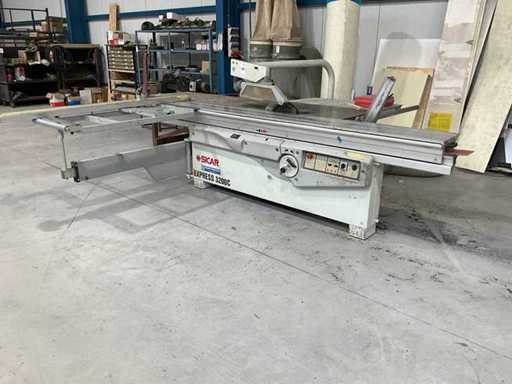 2005 Sicar Express 3200C Kreiskreissägemaschine mit Extraktion