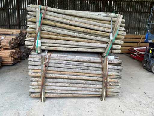 Wooden posts 1800xØ70mm (390x)