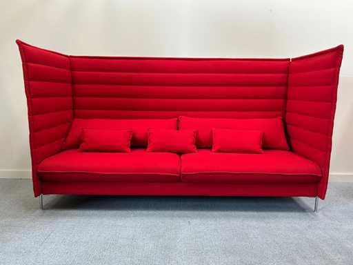 VITRA - Alcove High Back - 3-seater - Sofa