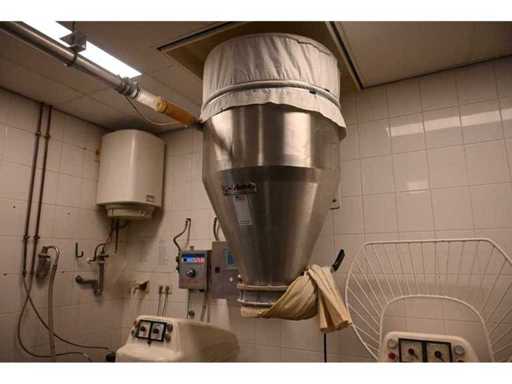 Silo guard stainless steel weighing hopper with Siemens Touchscreen control