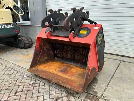 2008 ALLU SC 2-15 Screener Crusher "CW30/CW40" Stern-Siebbehälter