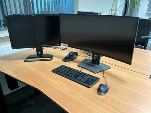 Dell U3417W Curved Monitor