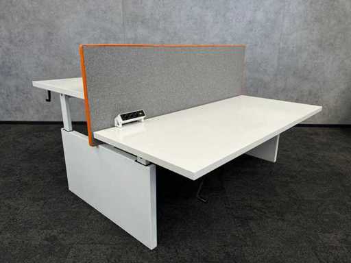 Loc de lucru pentru duo cu ghirlande acustice 180x80