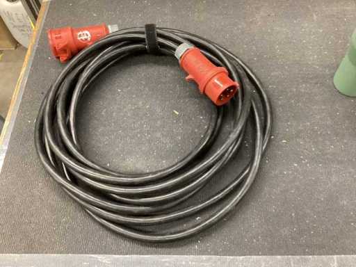 CEE 16 A Kraftstromkabel 10m