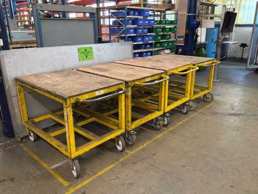 Platform trolleys (4x)