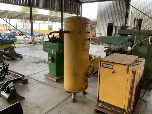 1989 Kaeser Sigma-Profi SK 26 Schroefcompressor + buffertank