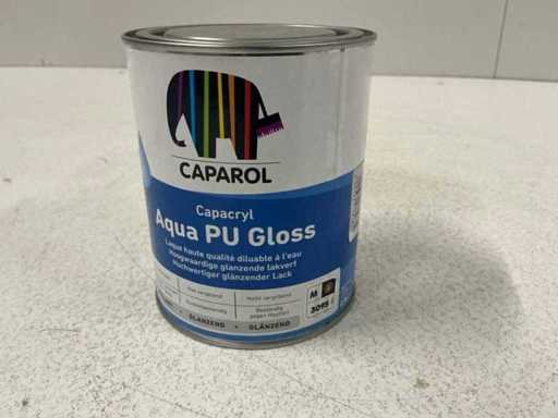 Caparol Aqua PU lucios High Gloss Lacquer 0.96L (6x) "neutilizat"