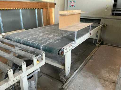 KRAFT Schienen-Transferwagen mit integriertem Bandförderer