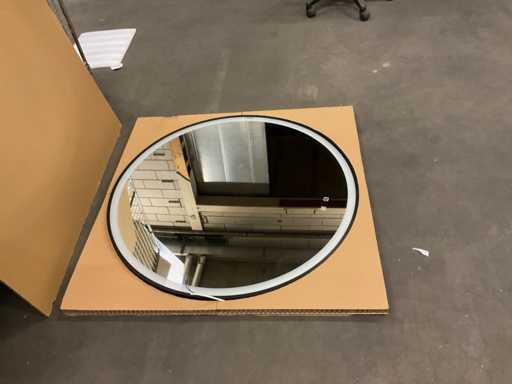 Specchio da parete Looox da 100 cm di tondo