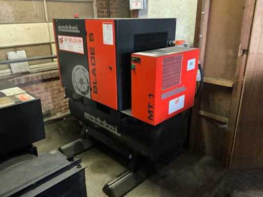 2017 Mattei Blade SE5L Screw Compressor