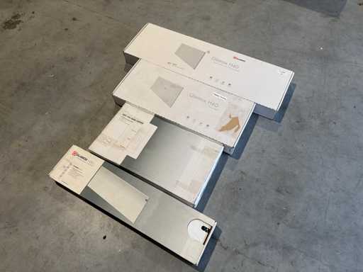 Glamox - Verschillende types - Elektrische convector warmtepaneel (4x)