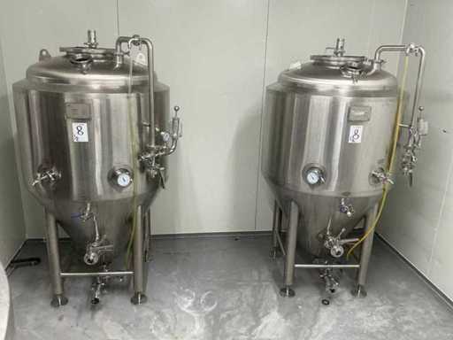 2021 Tiantai Fermentation kettle 500liter double walled