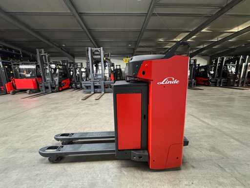 2022 Linde T20-RW 2.000kg Ant 6,694 uur palletwagen stapelaar stapelaar