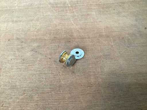 Puleggia uni-puley con occhio a vite (91x)