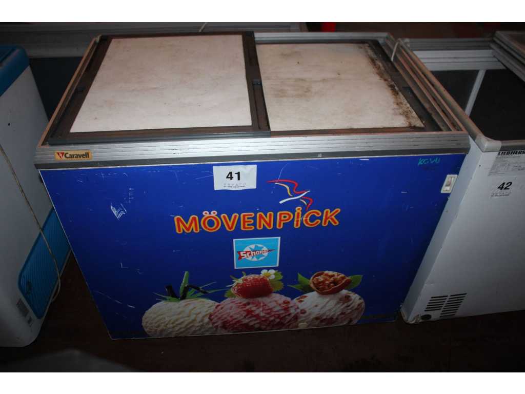 Mobile chest freezer CARAVELL