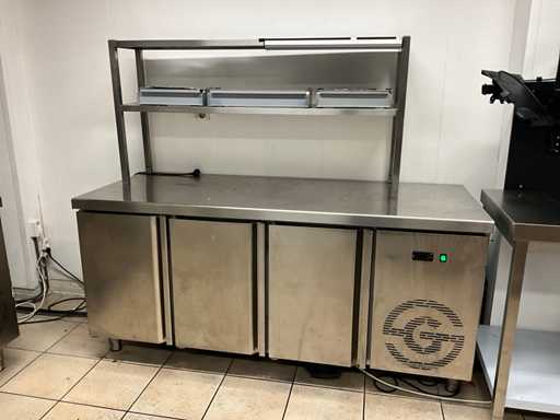 2021 HWG HWG-TP-7-180-30 Refrigerated Workbench