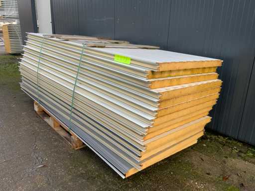 SAB-profile - WB 60/1000 Wand Sandwichpanelen (14x) 35m2