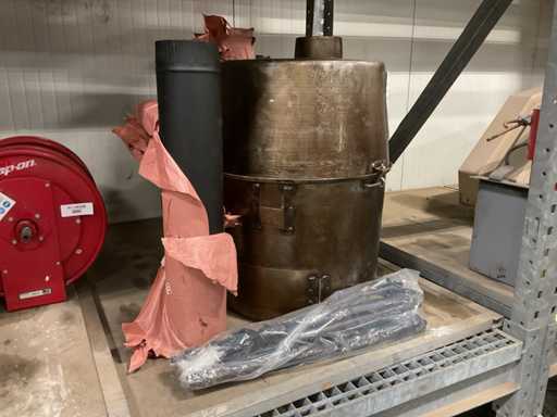 Hunter H45 Zeltheizung