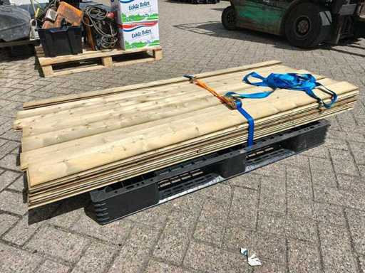 Viele Dachbretter (49x)