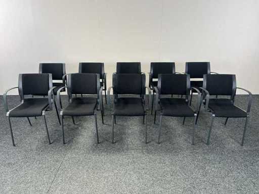 AKABA - Chaises de cantine (13x)