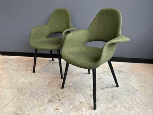 Vitra Organic Stoel (2x)