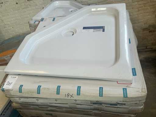 Haceka Iseo Receveur de douche 90x90cm (18x)