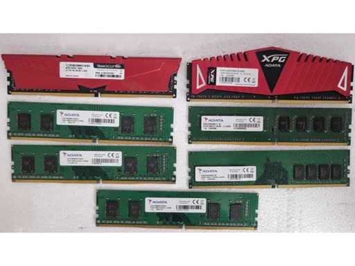 DDR4 8GB RAM – Adata, TeamGroup (7x)