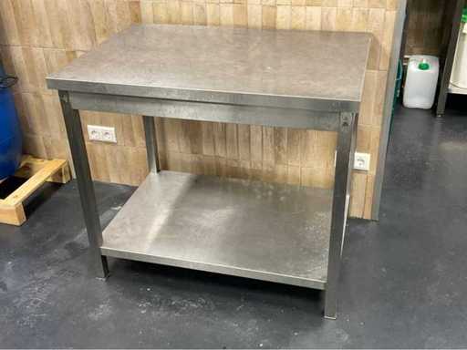 Rvs werktafel