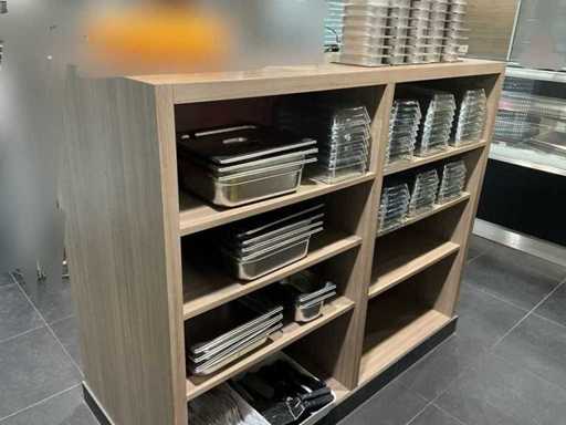 Magasin alimentaire de gros lots gastronormaux