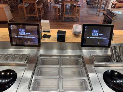 Poindus - VariPPC 250 - Cash Register Touchscreen with mounting bracket (2x)