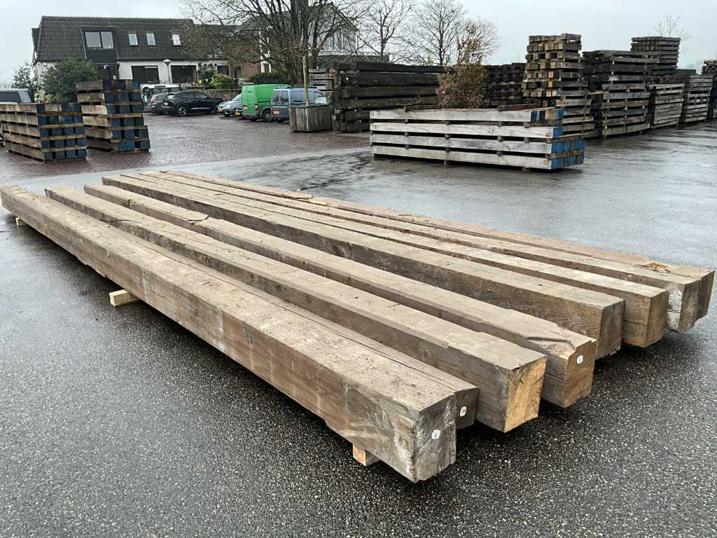 Pine softwood beams (4,18 m3) (8x)