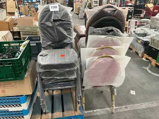 Chaise de restaurant (10 fois)