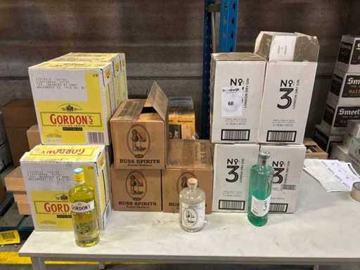 Festa di gin e liquore al caffè
