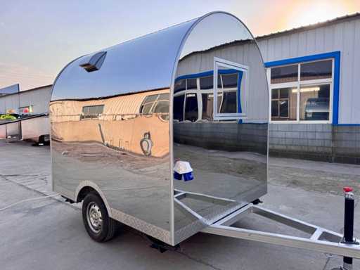 2025 Food trailer chrome 220cm - MTM 750kg