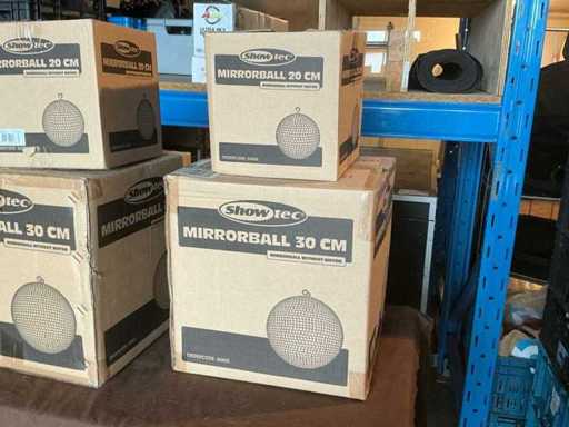 Showtec Spiegelbol (2x)