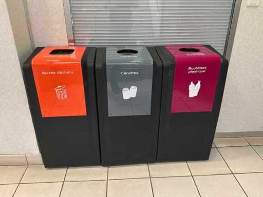 Poubelles (3x)