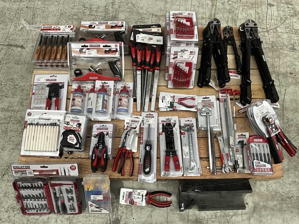Batch of various hand tools Kreator