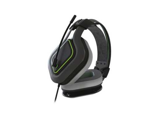 Gioteck - HC-9 Wired Stereo Gaming Headset Black & Green for Xbox, PS5, PS4, PC, Mac & Mobile