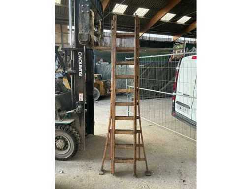 Échelle coulissante en bois Martin 3x10