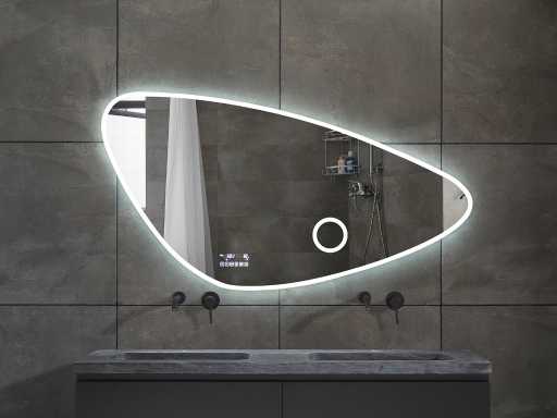 Mawialux miroir led bluetooth 100x64 ou 120x69cm ou 140x70 au choix