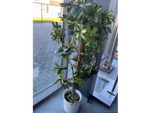 Imitacja rośliny doniczkowej w doniczki