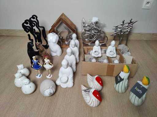 Decorations - Figurines (32x) - See photos