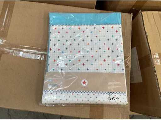 Partij Lief Dekbedovertrek + 1 kussensloop - Blauw (80x)